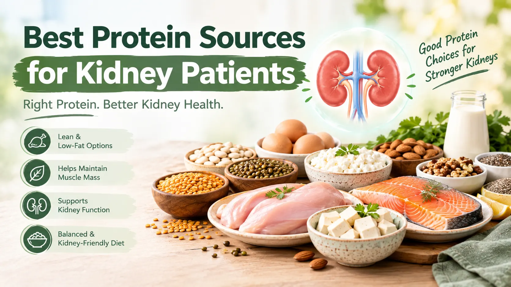 Best Protein Sources for Kidney Patients